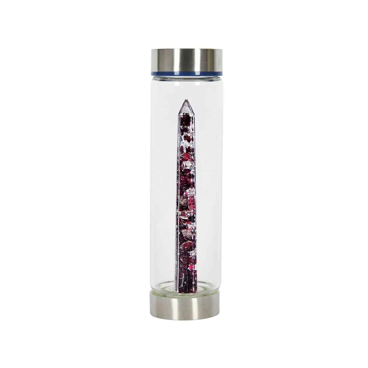 Crystal & Gemstone Water Bottles - Passion - illuminations Wellbeing Shop 
