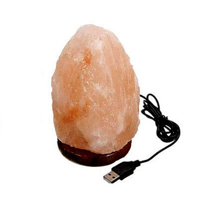 AT Salt lamp: USB Natural - illuminations Wellbeing Shop Online