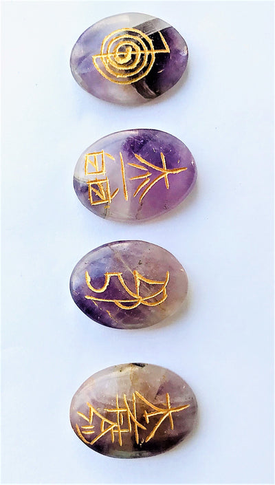 Reiki Stones set of 4 - illuminations Wellbeing Shop Online