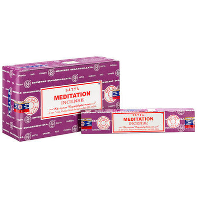 Satya Meditation Incense Stick - illuminations Wellbeing Shop Online